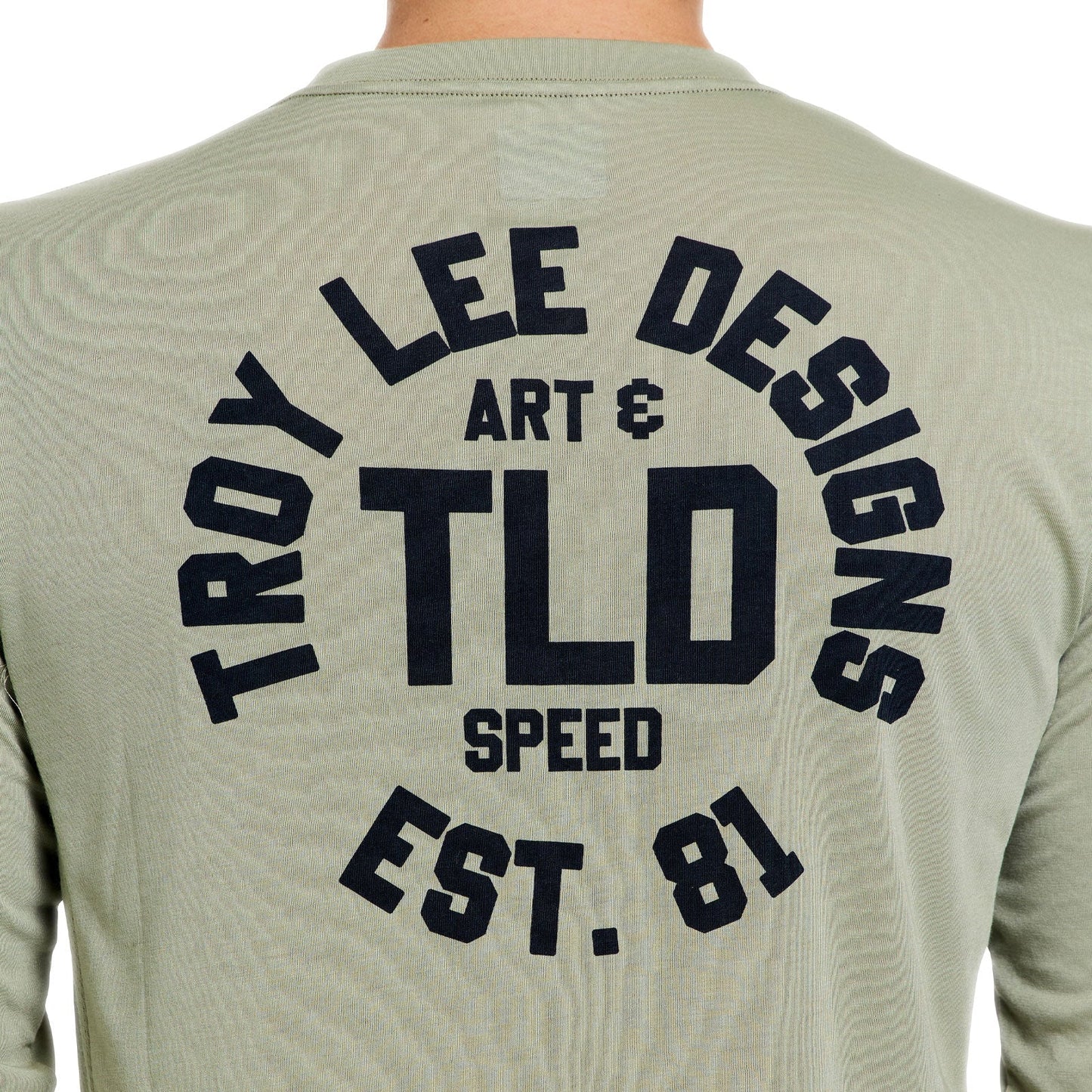 TROY LEE DESIGNS SKYLINE RIDE STAMPS Long Sleeve Jersey Sage