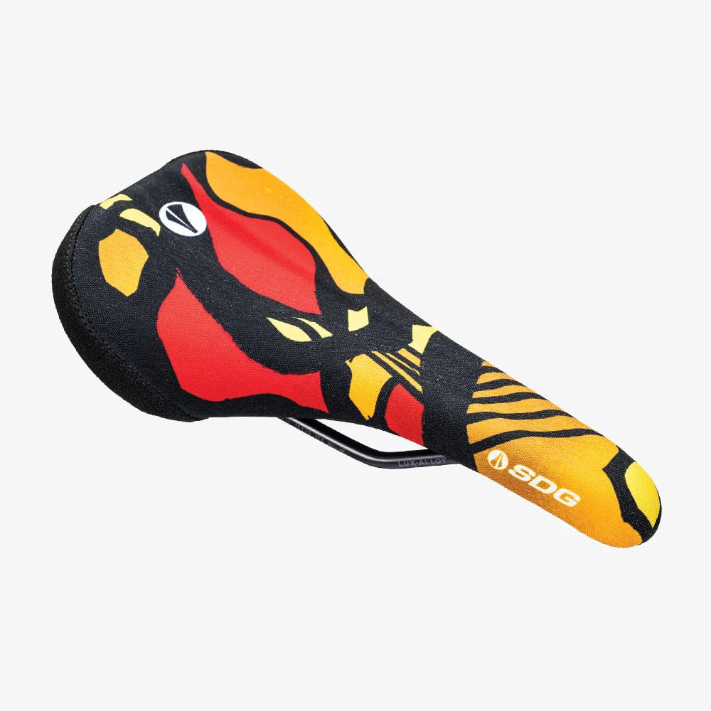 SDG BEL-AIR V3 TERRA FIRMA Rails Lux Alloy Camo Orange saddle