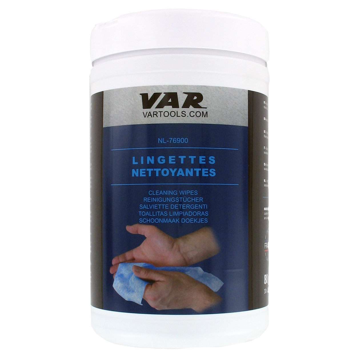 VAR Cleaning/Degreasing Wipes (x 80)