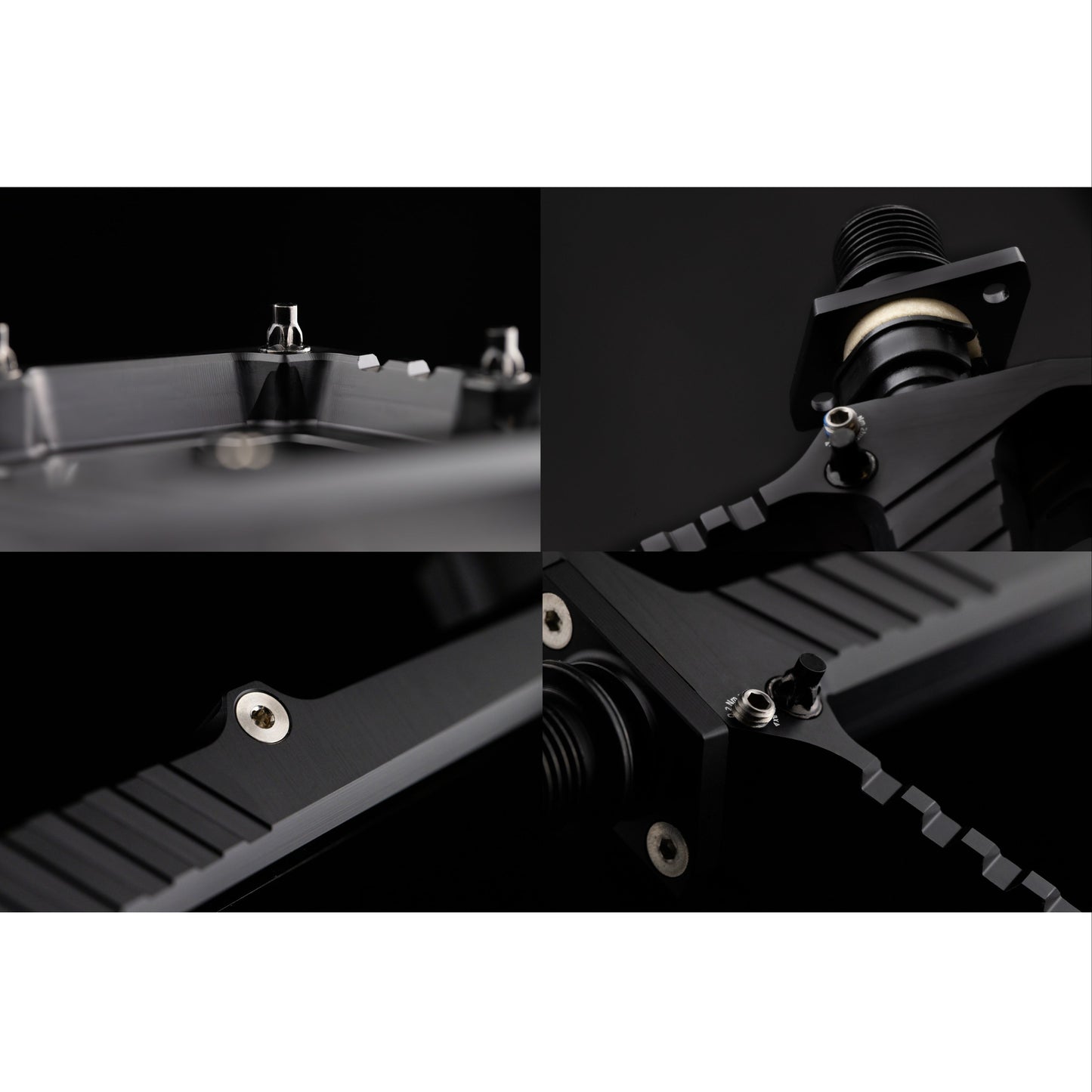 AMBIT Breach Small Silver flat pedals