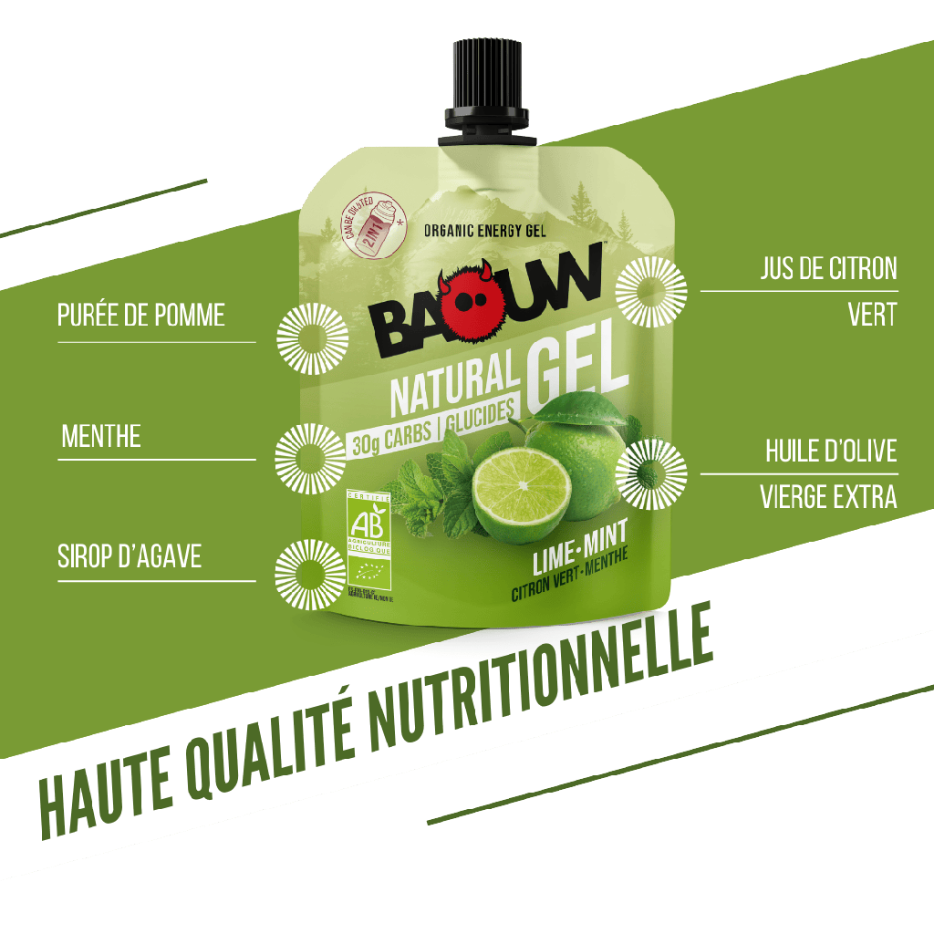 BAOUW ORGANIC Lime/Mint Energizing Gel (85g)