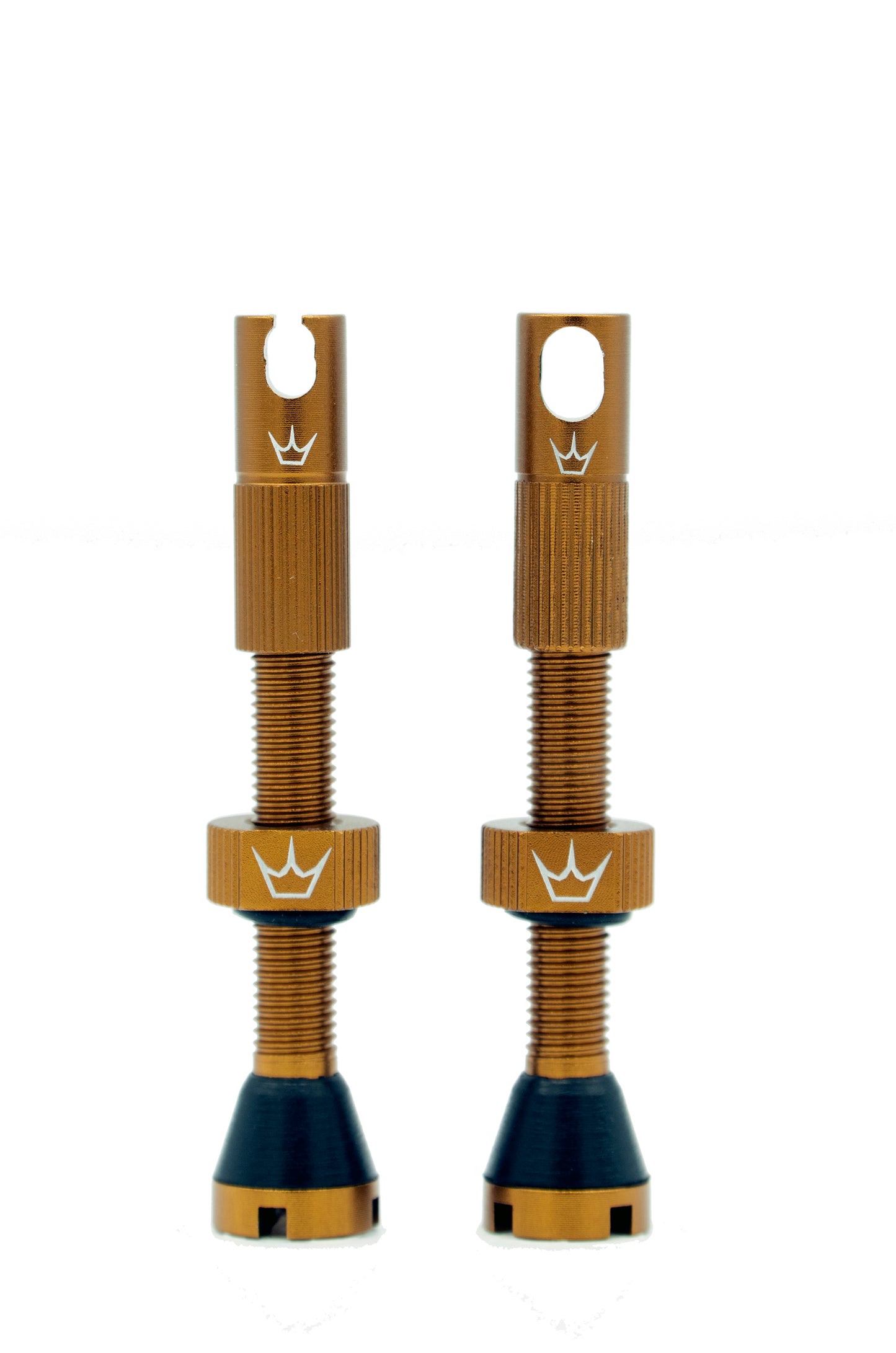 Tubeless PEATY'S x Chris King MK2 Presta 60 mm valves (x2) Bronze