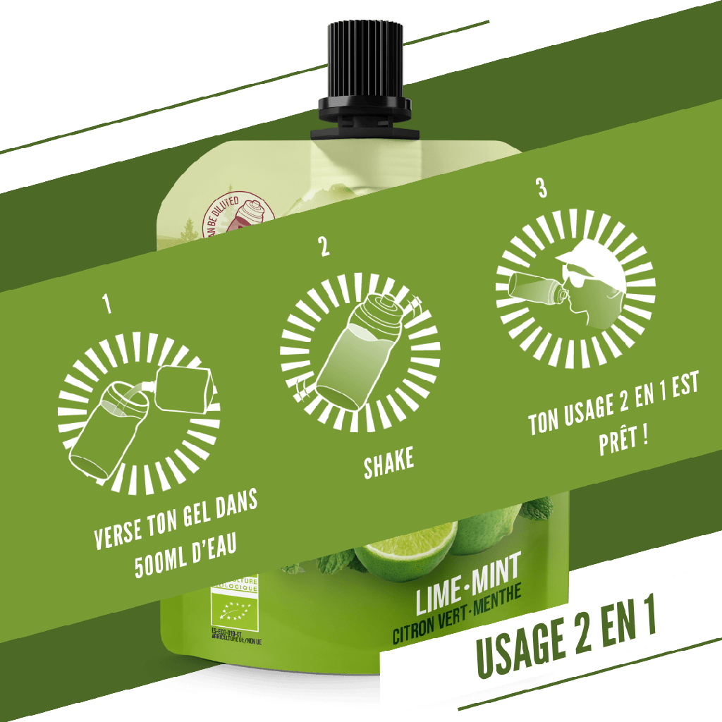 BAOUW ORGANIC Lime/Mint Energizing Gel (85g)