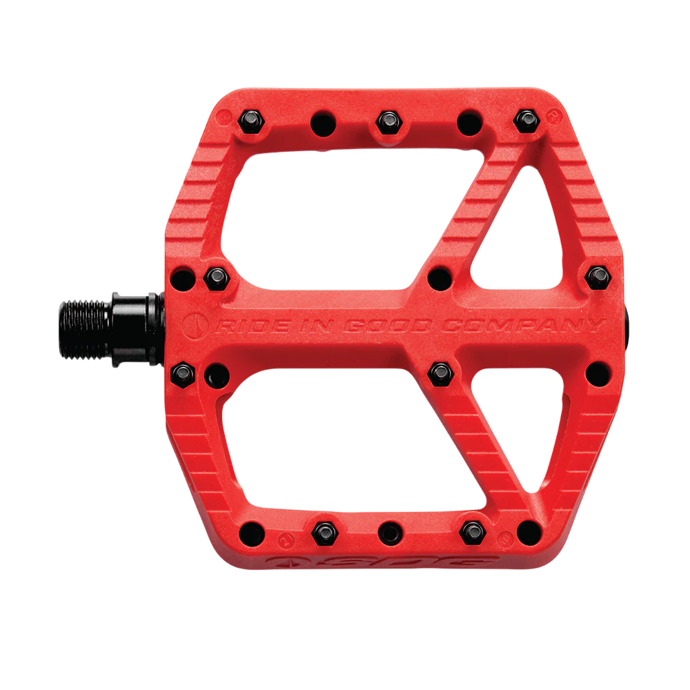 SDG COMP Composite Flat Pedals Red – Probikeshop
