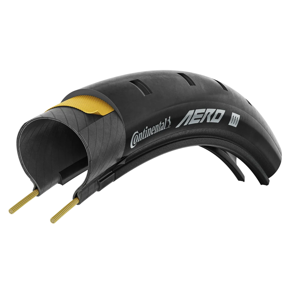 CONTINENTAL AERO 111 700c Tubeless Ready Black tire
