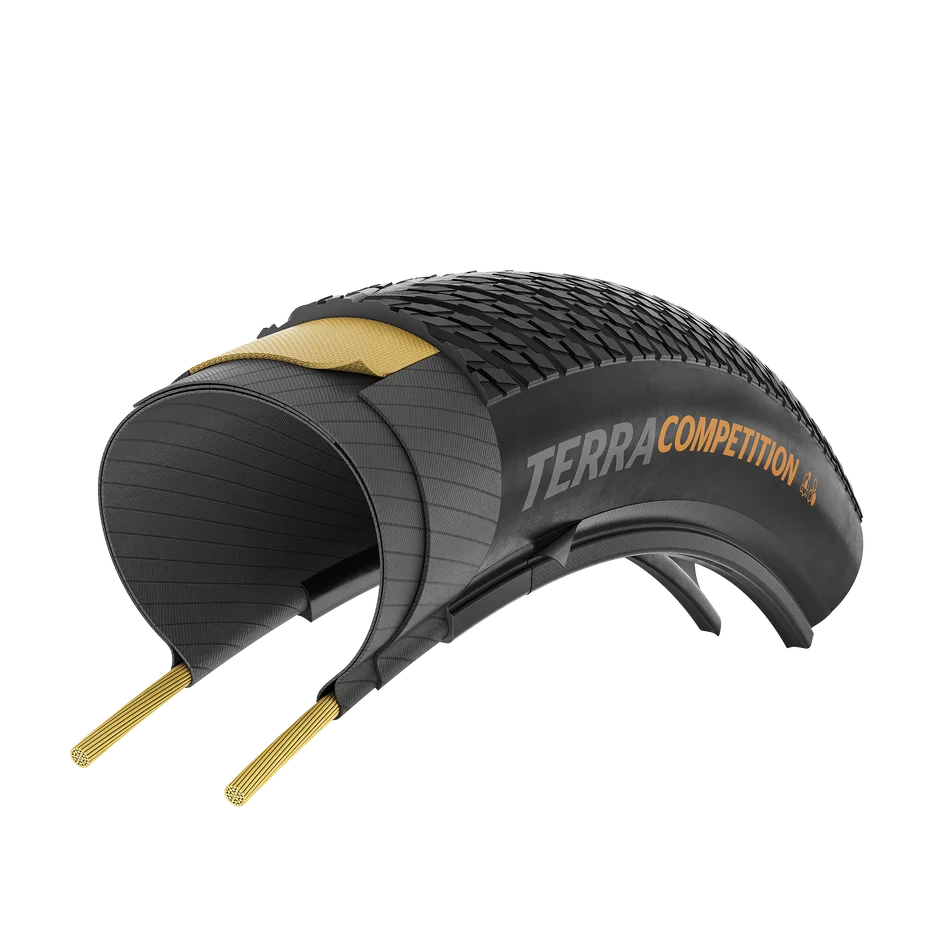 CONTINENTAL TERRA COMPETITION RACE RAPID 700x35c Tubeless Ready Black tire