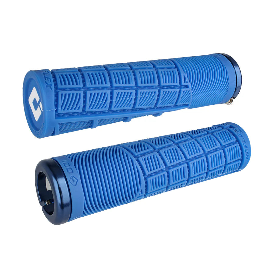 Grips ODI REFLEX XL Lock-on 135 mm Blue