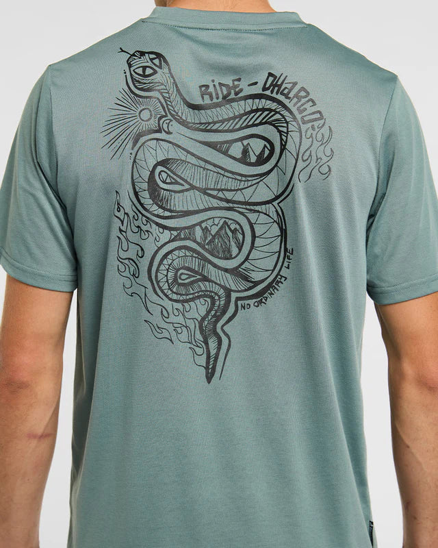 T-Shirt DAHRCO TECH ENVY Short Sleeve Green