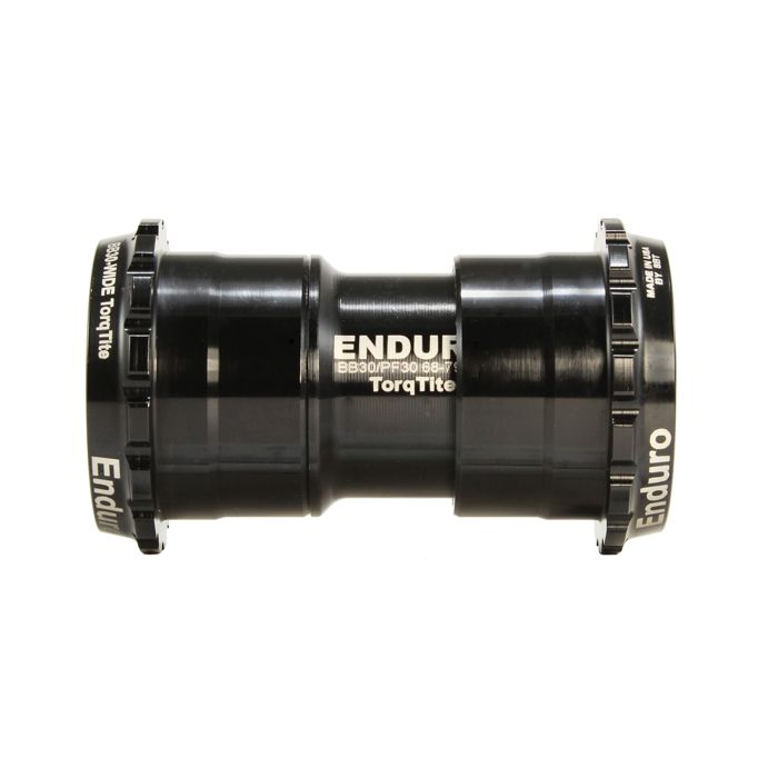 ENDURO BEARINGS TorqTite PF30 bottom bracket DUB axle Stainless steel bearings Black