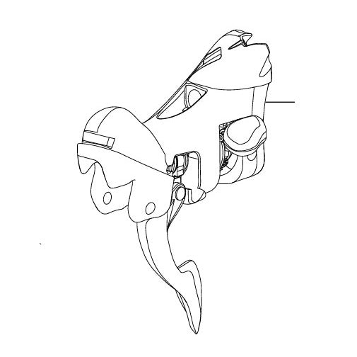 LEFT-HAND INDEXING BLOCK CAMPAGNOLO SUPER RECORD ULTRA-SHIFT 12V 2019