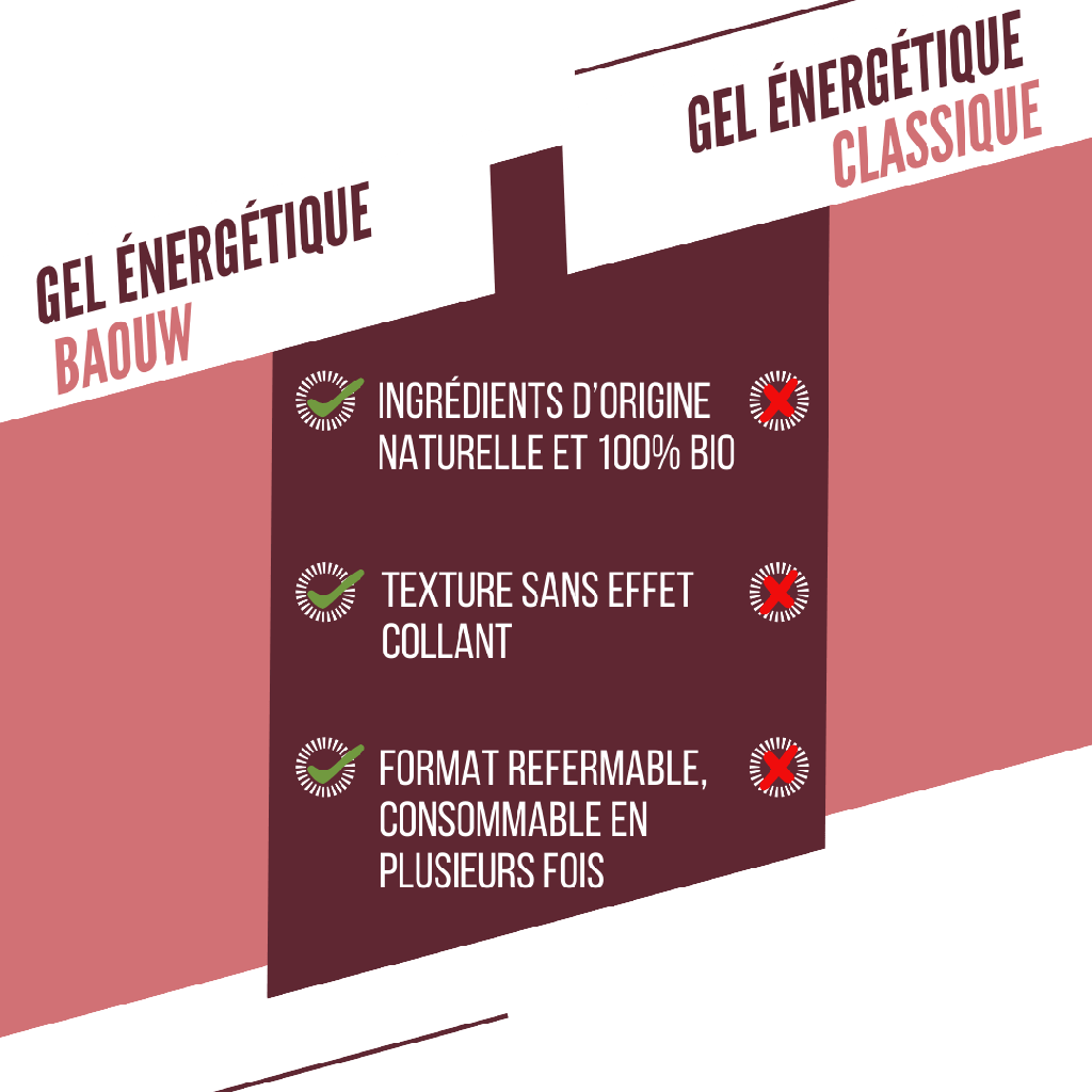 BAOUW Organic Energy Gel Red Fruits-Hibiscus (85g)