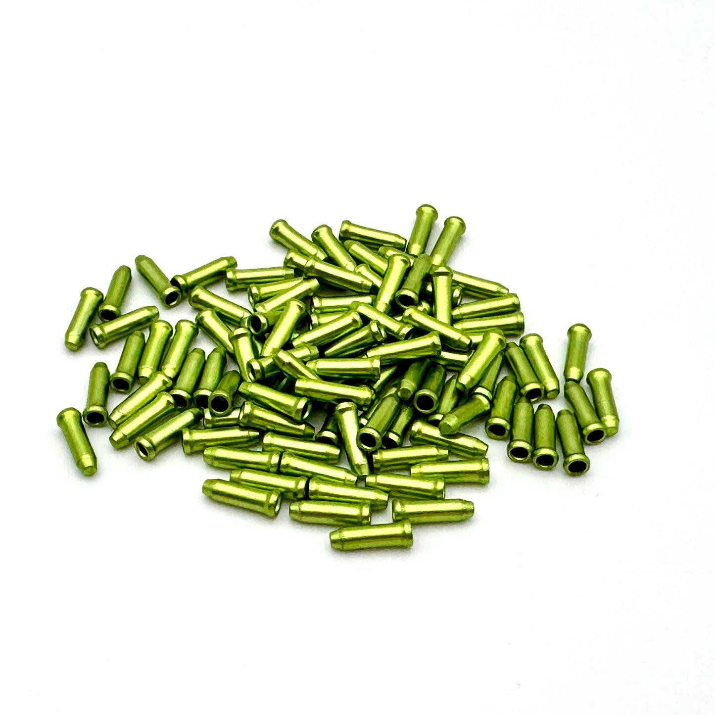 CLARKS CX88 Derailleur Cable Ends (x100) Green
