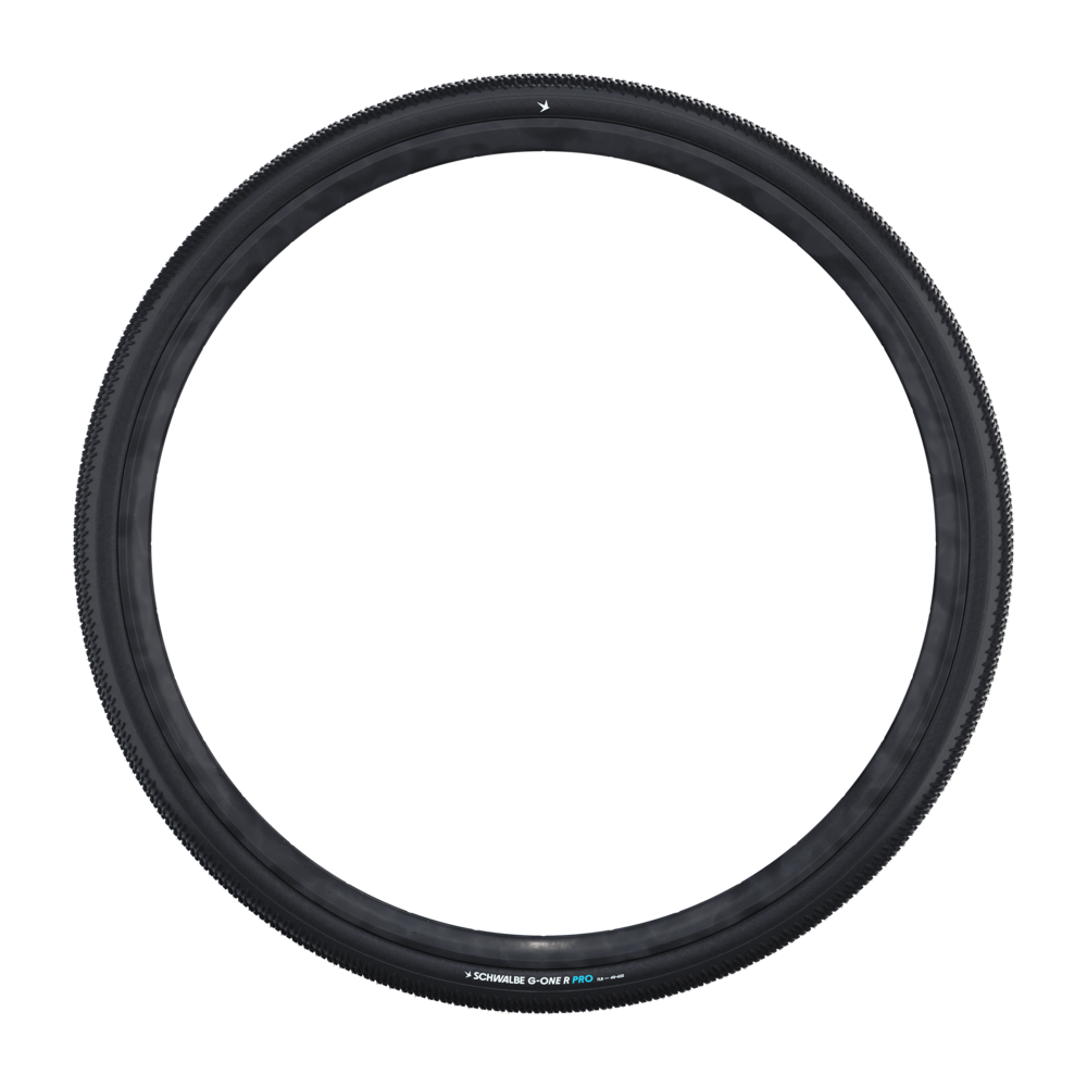 SCHWALBE G-ONE R PRO ADDIX Race Super Race V-Guard 700x40C Tubeless Ready Black tire