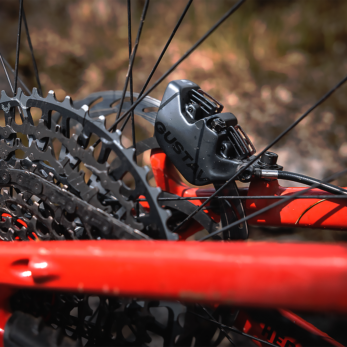 Pair of MAGURA GUSTAV PRO brakes