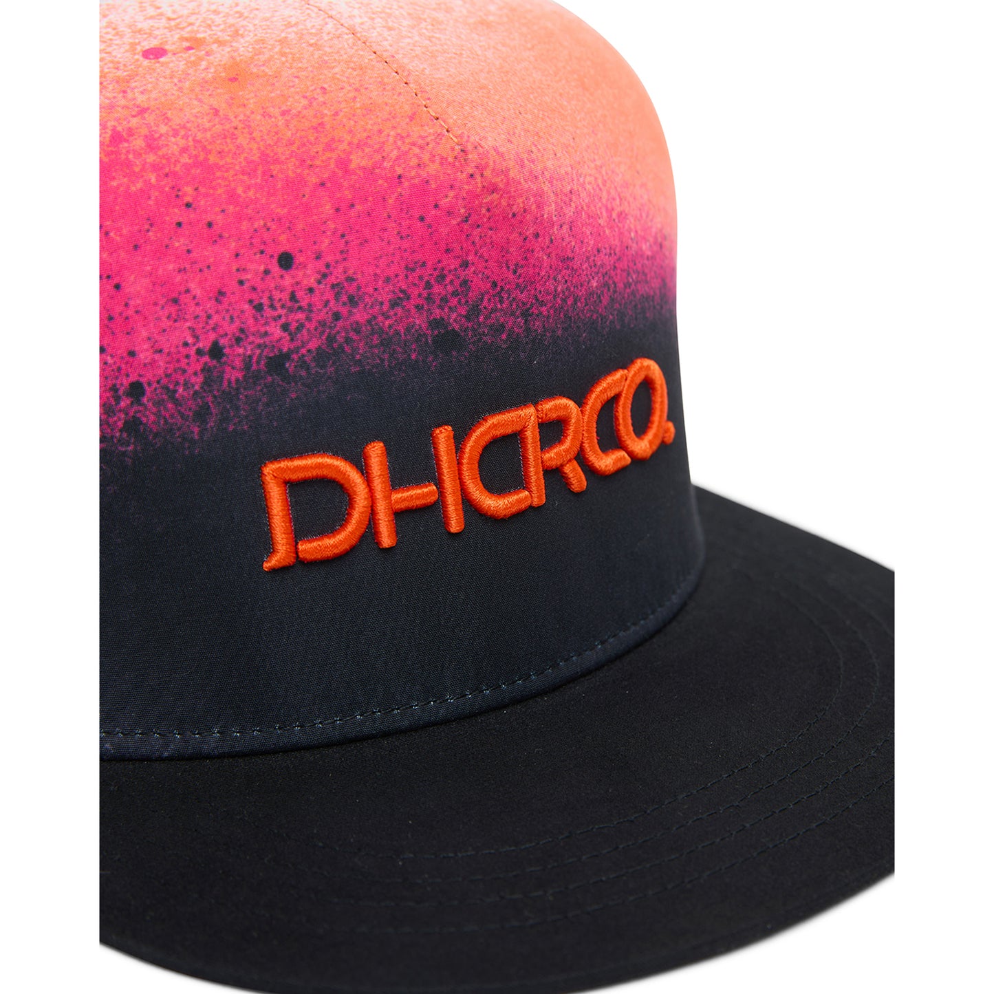 DHARCO FLAT BRIM TRUCKER BLACK SNAKE Cap Black/Purple