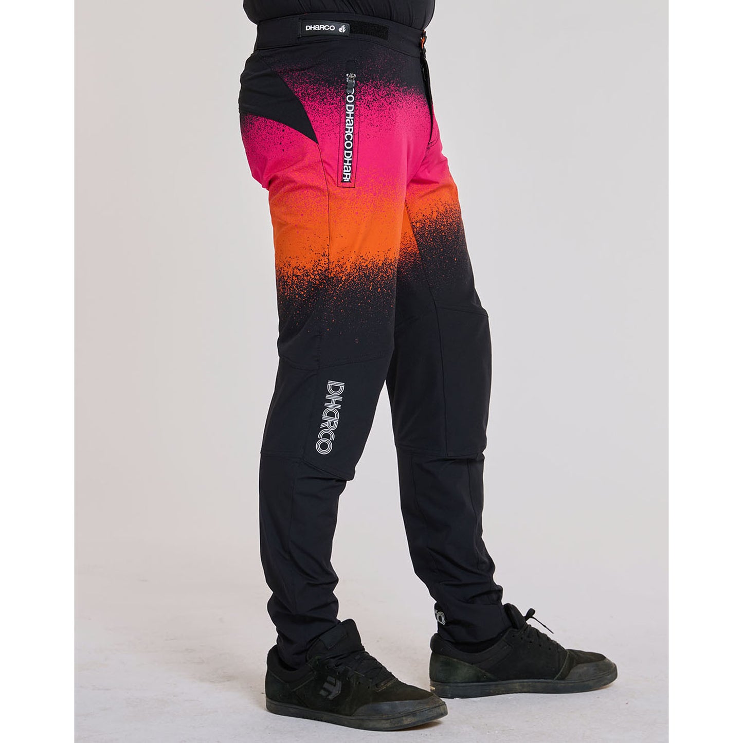DHARCO GRAVITY BLACK SNAKE Pants Black/Orange
