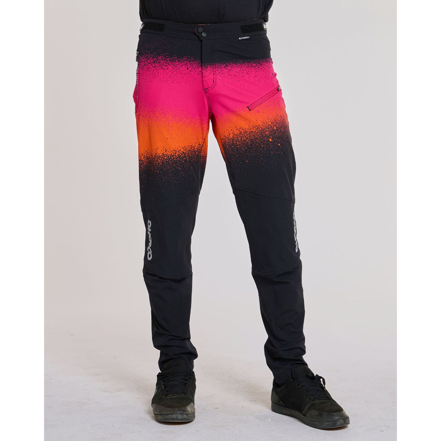 DHARCO GRAVITY BLACK SNAKE Pants Black/Orange