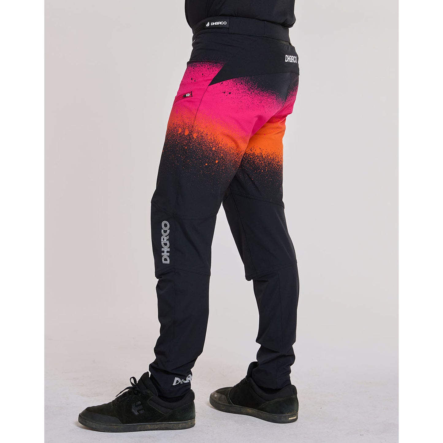 DHARCO GRAVITY BLACK SNAKE Pants Black/Orange