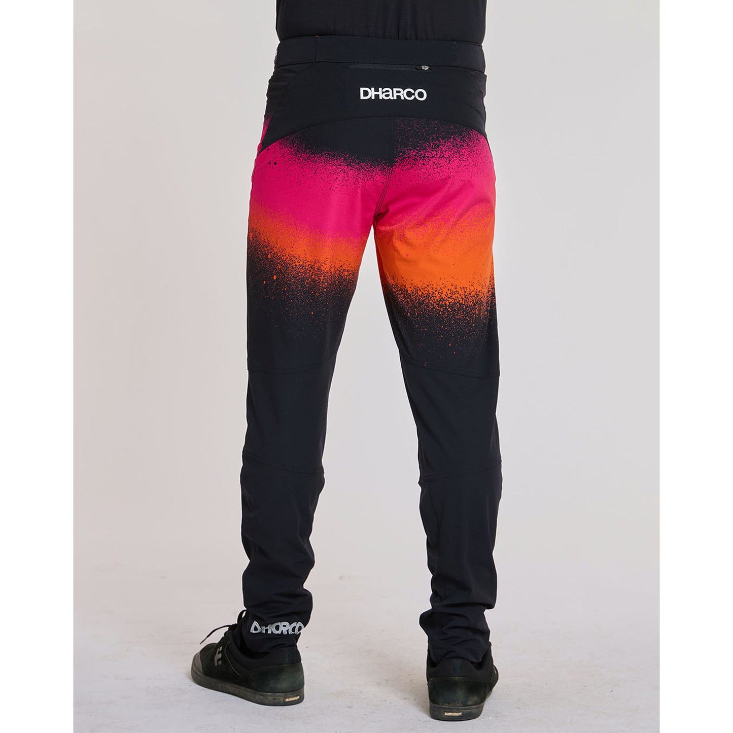 DHARCO GRAVITY BLACK SNAKE Pants Black/Orange