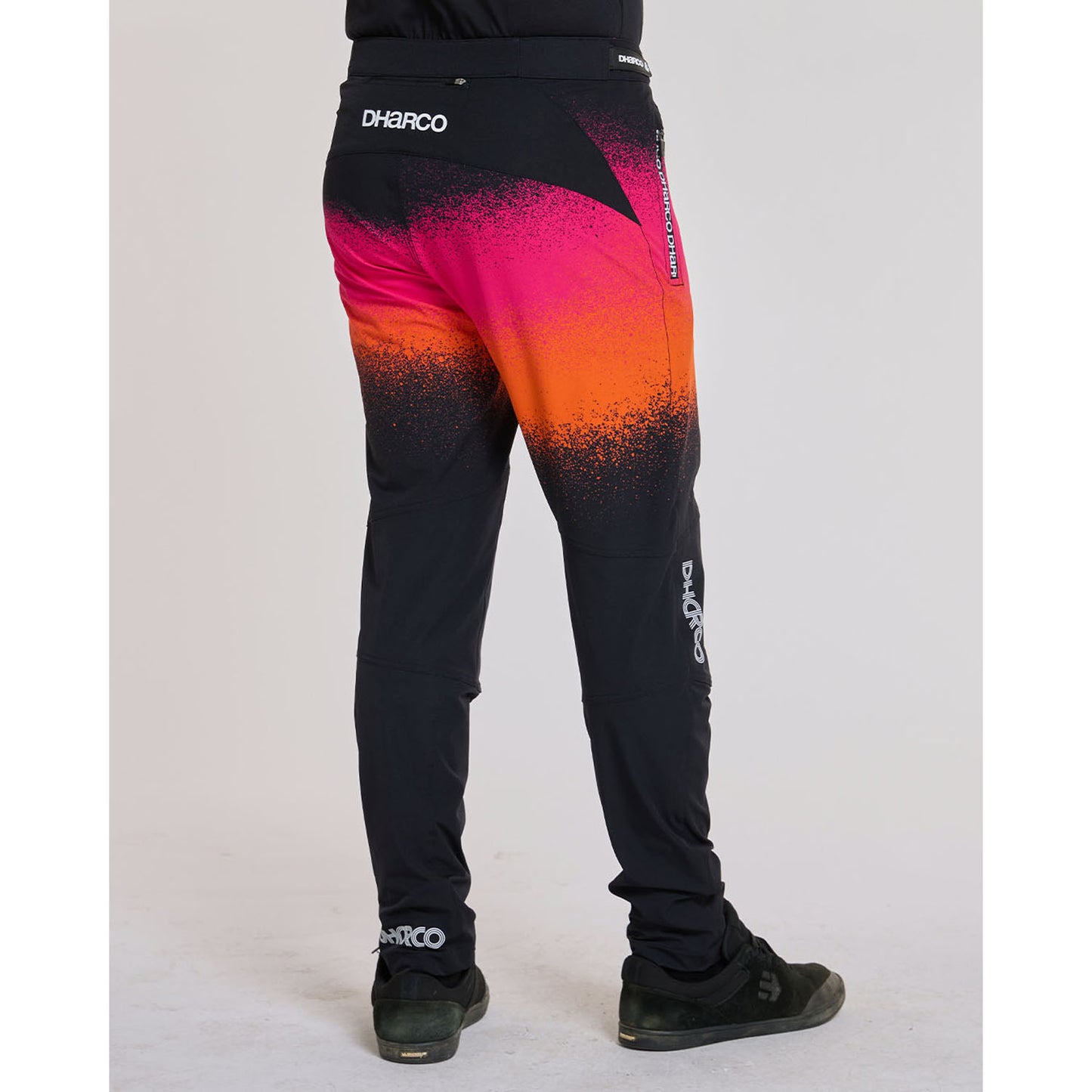 DHARCO GRAVITY BLACK SNAKE Pants Black/Orange