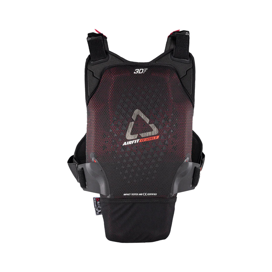 LEATT 3DFAIRFIT EVO Protective Bib Black