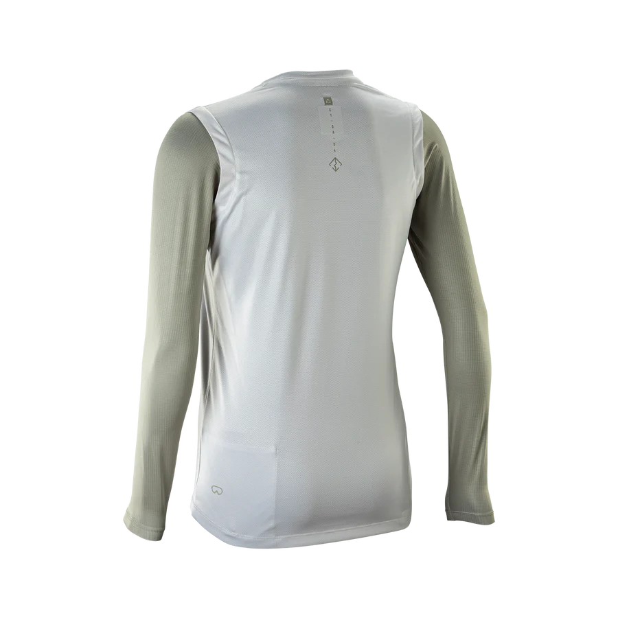 LEATT MTB Gravity 2.0 Ladies Long Sleeve Jersey White