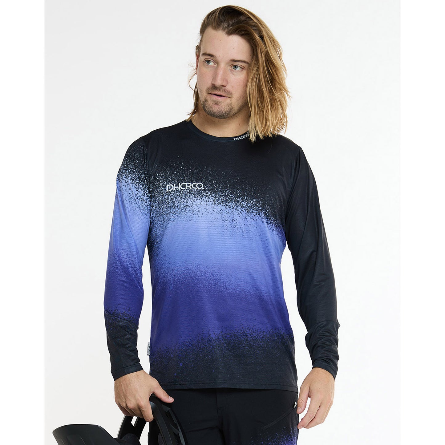DHARCO ULTRA VIOLET Long Sleeve Jersey Black/Purple