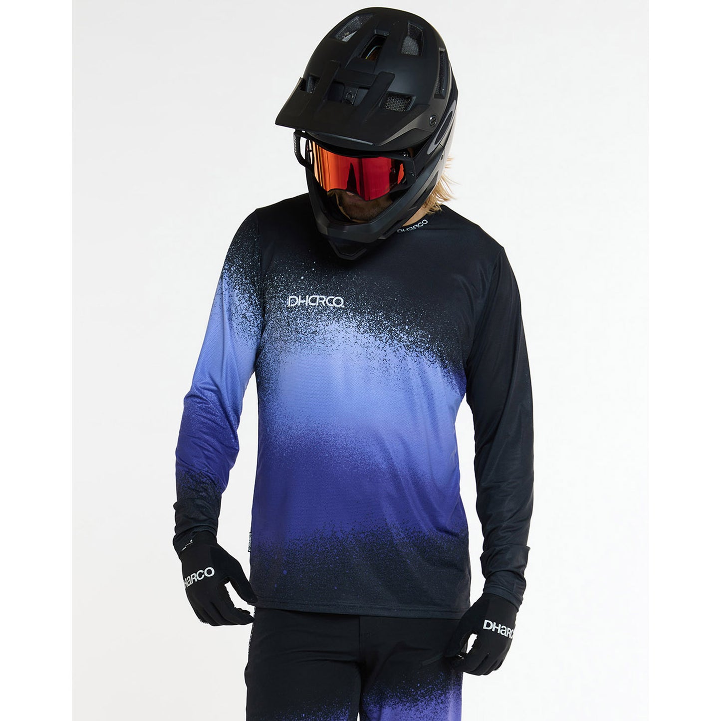 DHARCO ULTRA VIOLET Long Sleeve Jersey Black/Purple