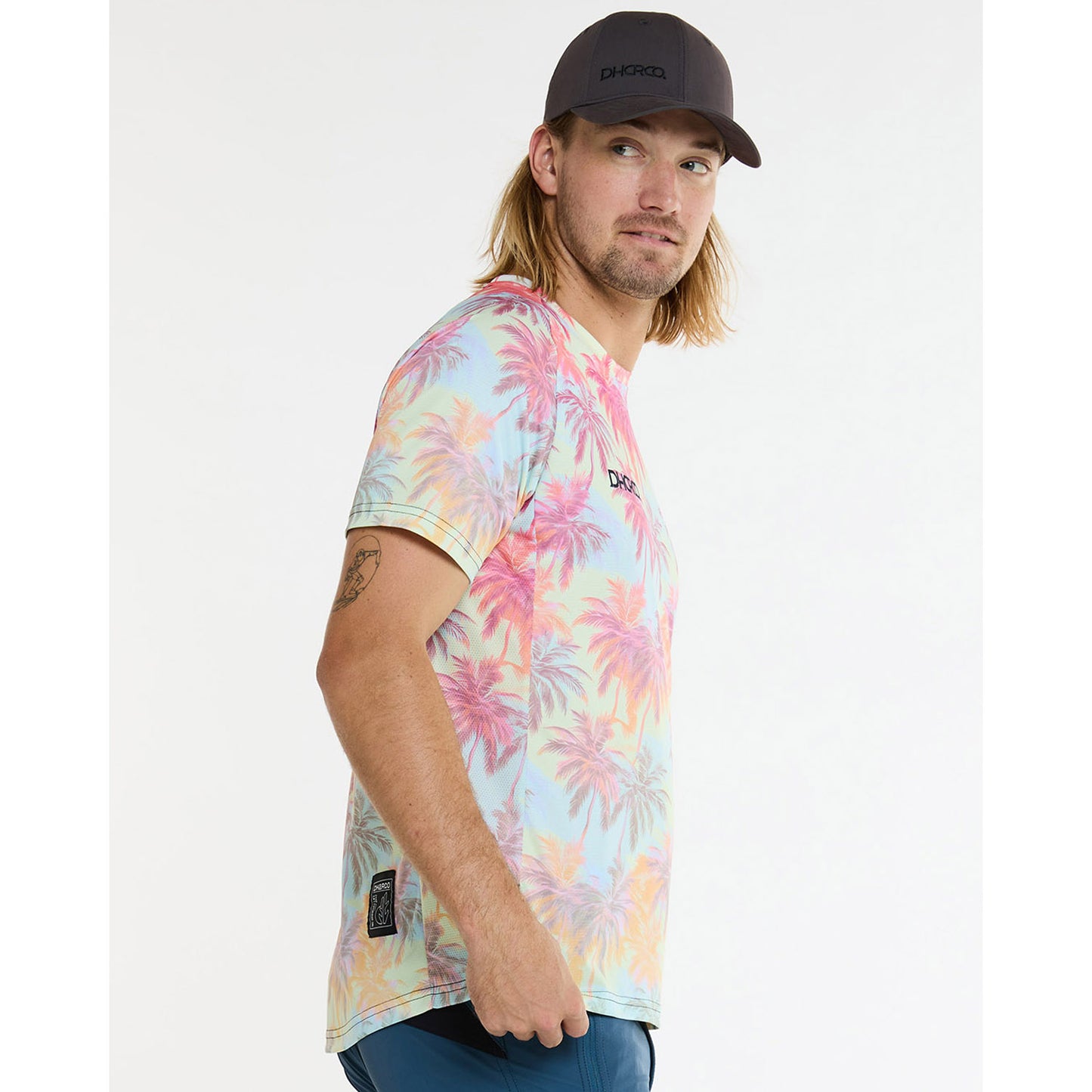 DHARCO HIGHBALL Short Sleeve Jersey Pink/Blue