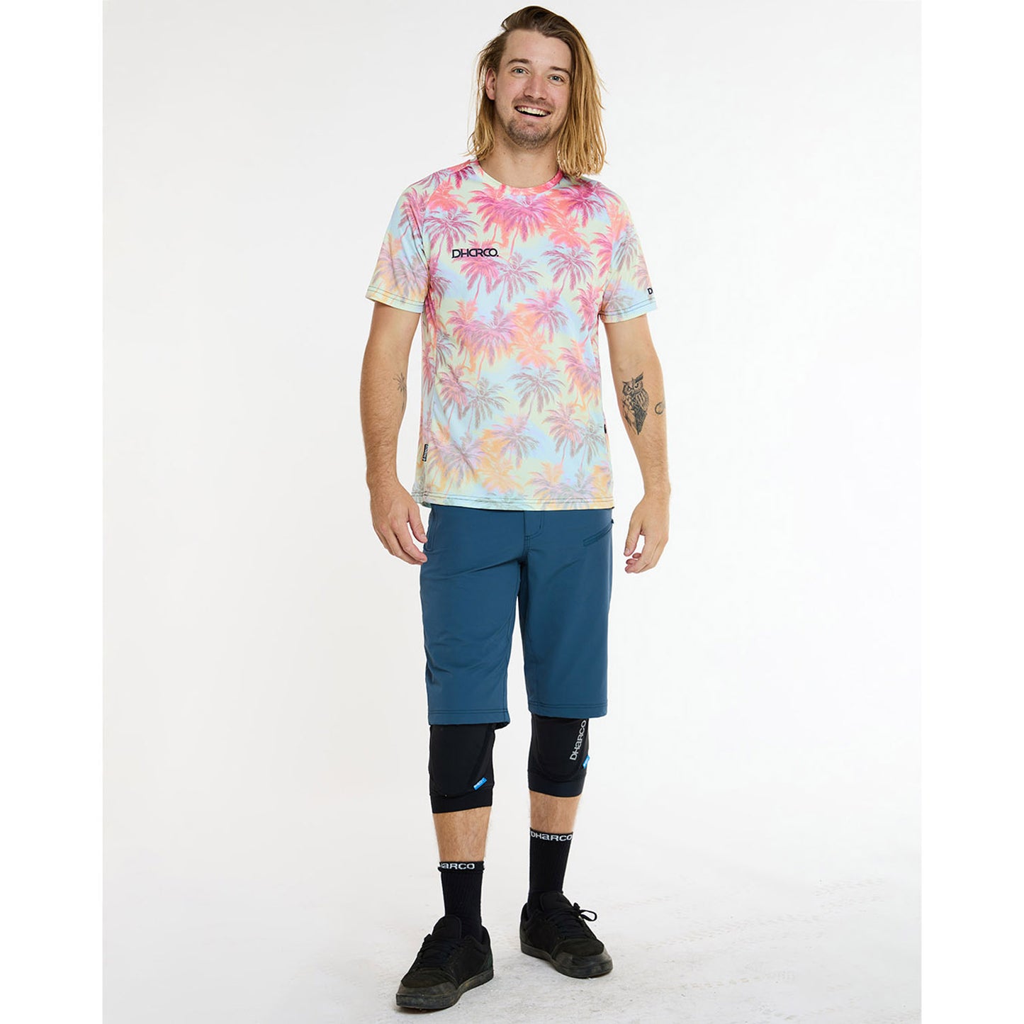 DHARCO HIGHBALL Short Sleeve Jersey Pink/Blue