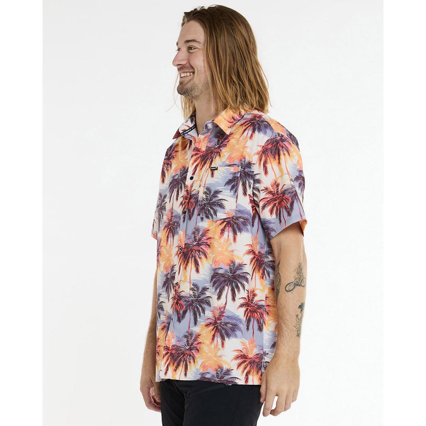 DHARCO EL CAMINO Technqiue Shirt Orange/Blue