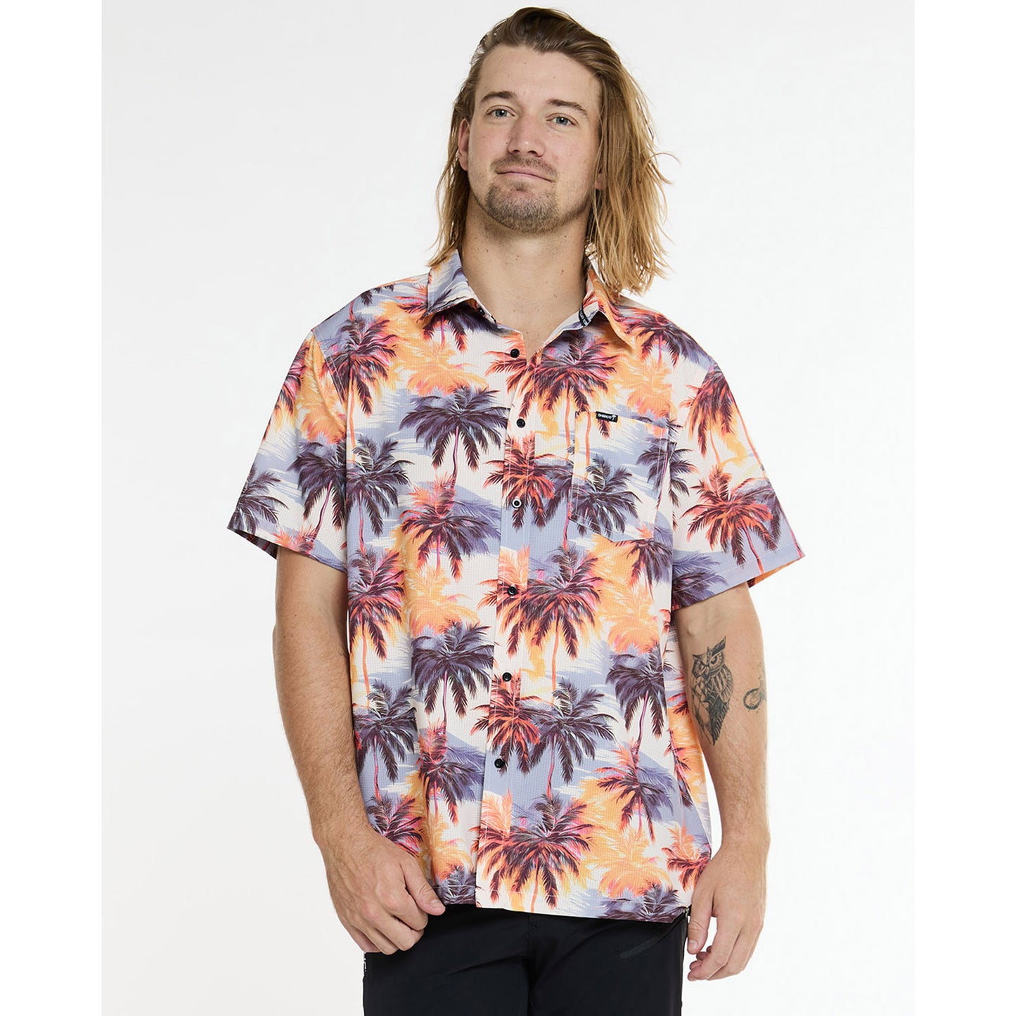 DHARCO EL CAMINO Technqiue Shirt Orange/Blue