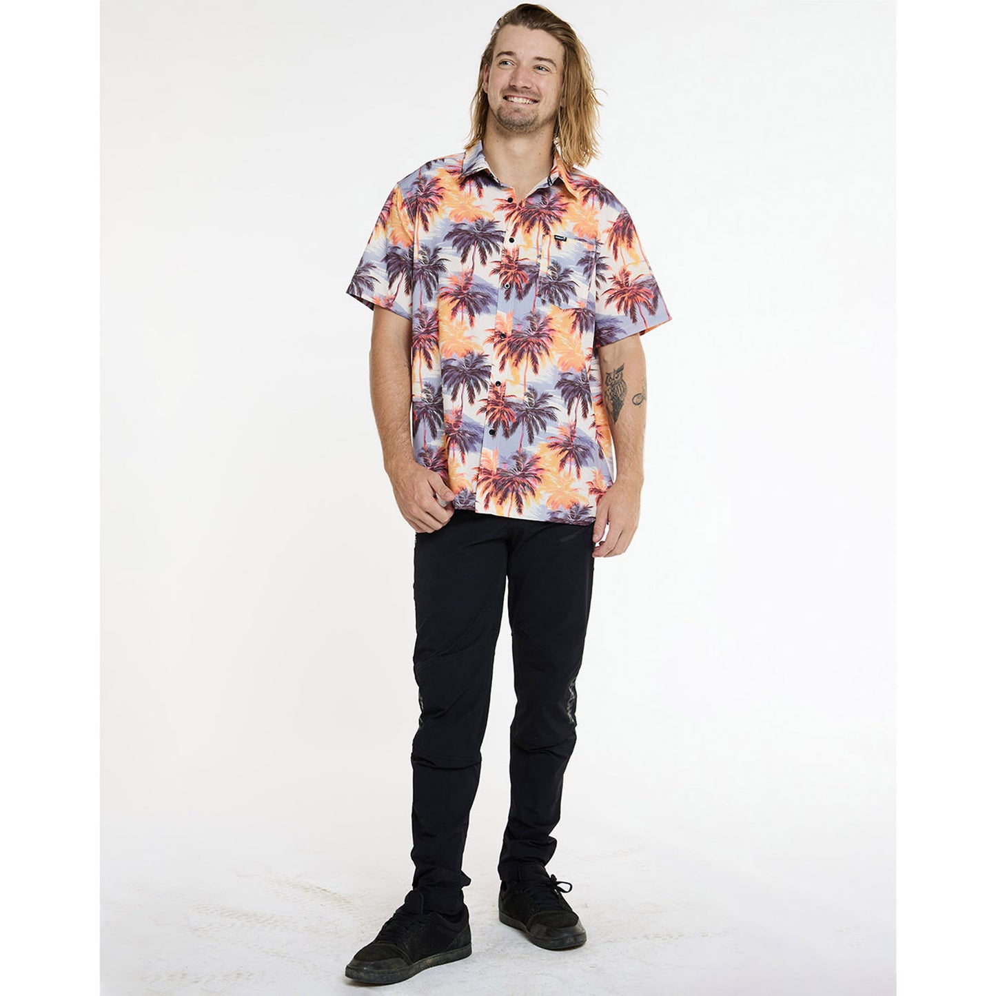 DHARCO EL CAMINO Technqiue Shirt Orange/Blue