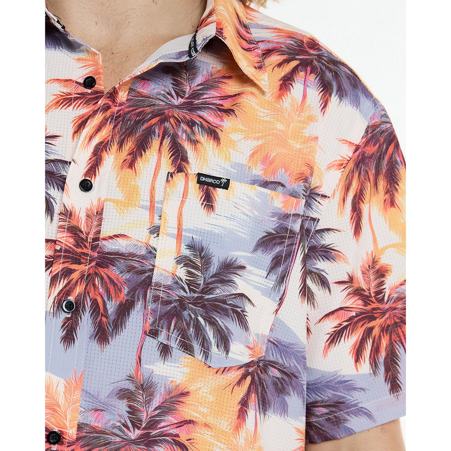 DHARCO EL CAMINO Technqiue Shirt Orange/Blue