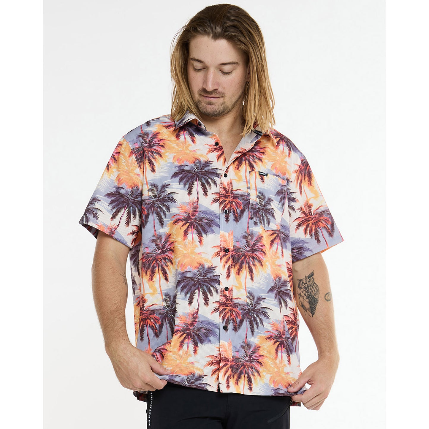 DHARCO EL CAMINO Technqiue Shirt Orange/Blue