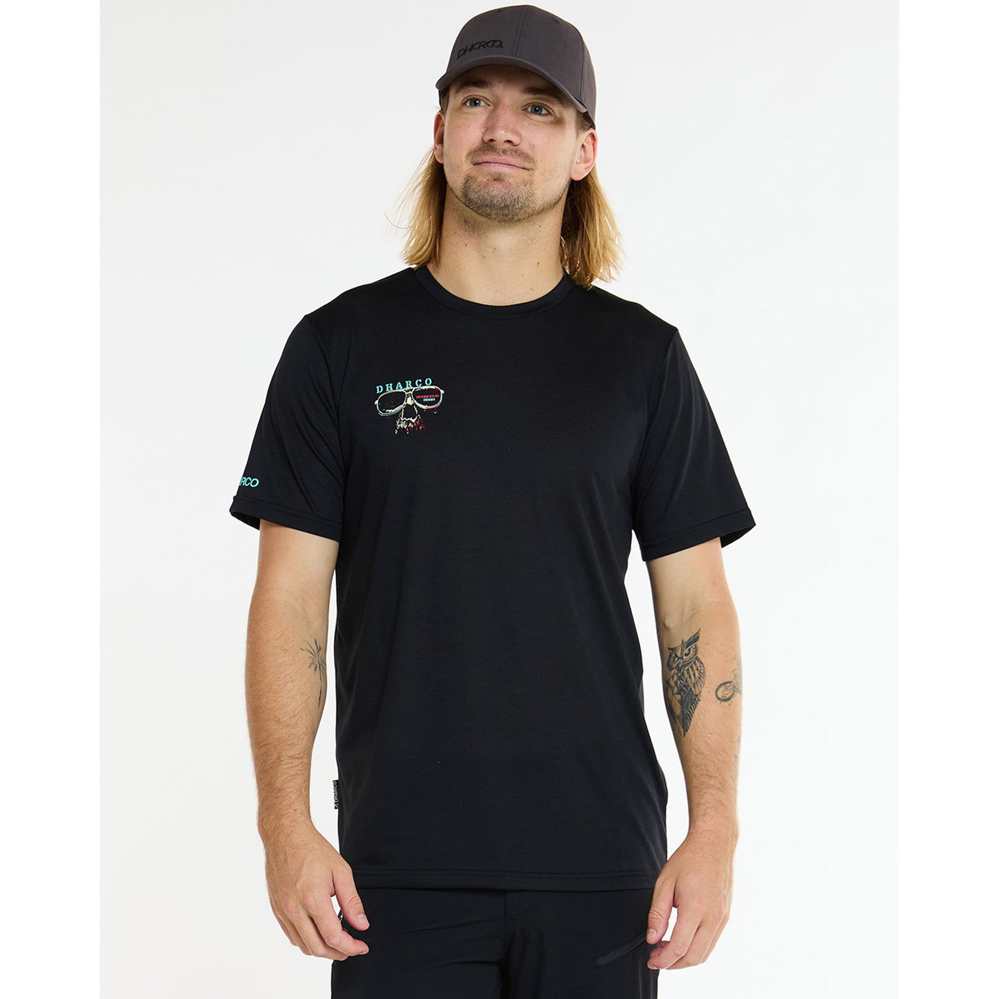 DHARCO EDDIE Short Sleeve TECH TEE Jersey Black