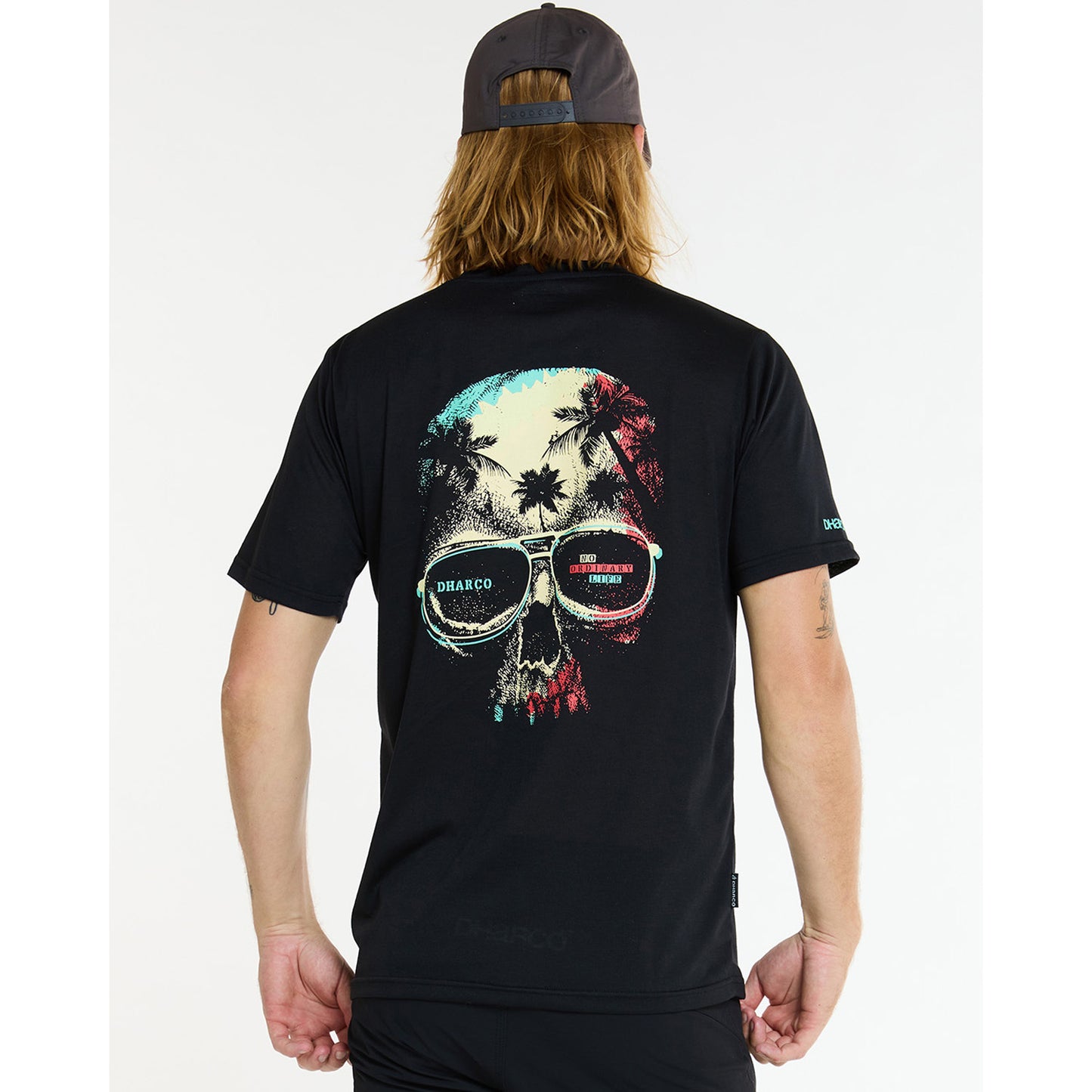 DHARCO EDDIE Short Sleeve TECH TEE Jersey Black