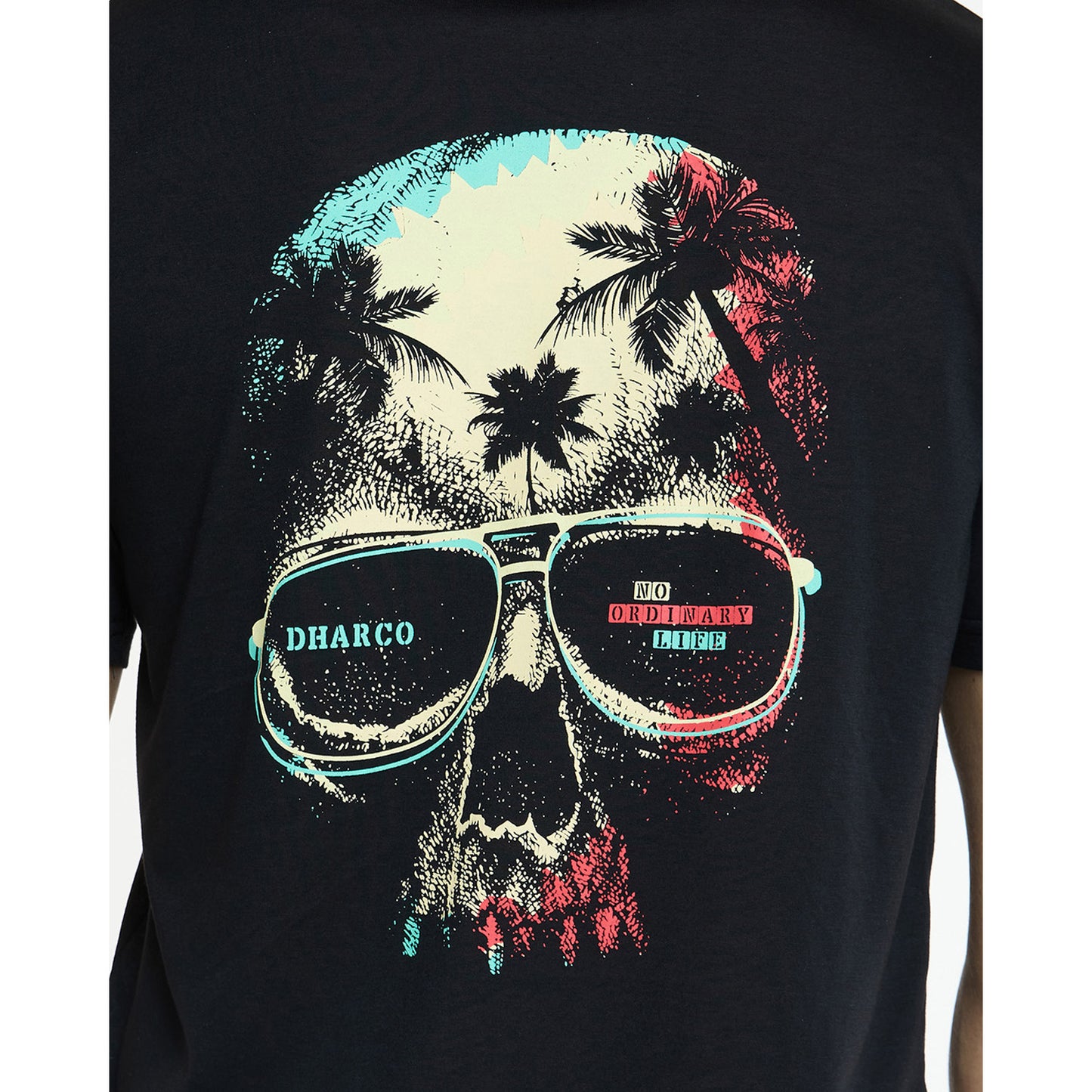 DHARCO EDDIE Short Sleeve TECH TEE Jersey Black