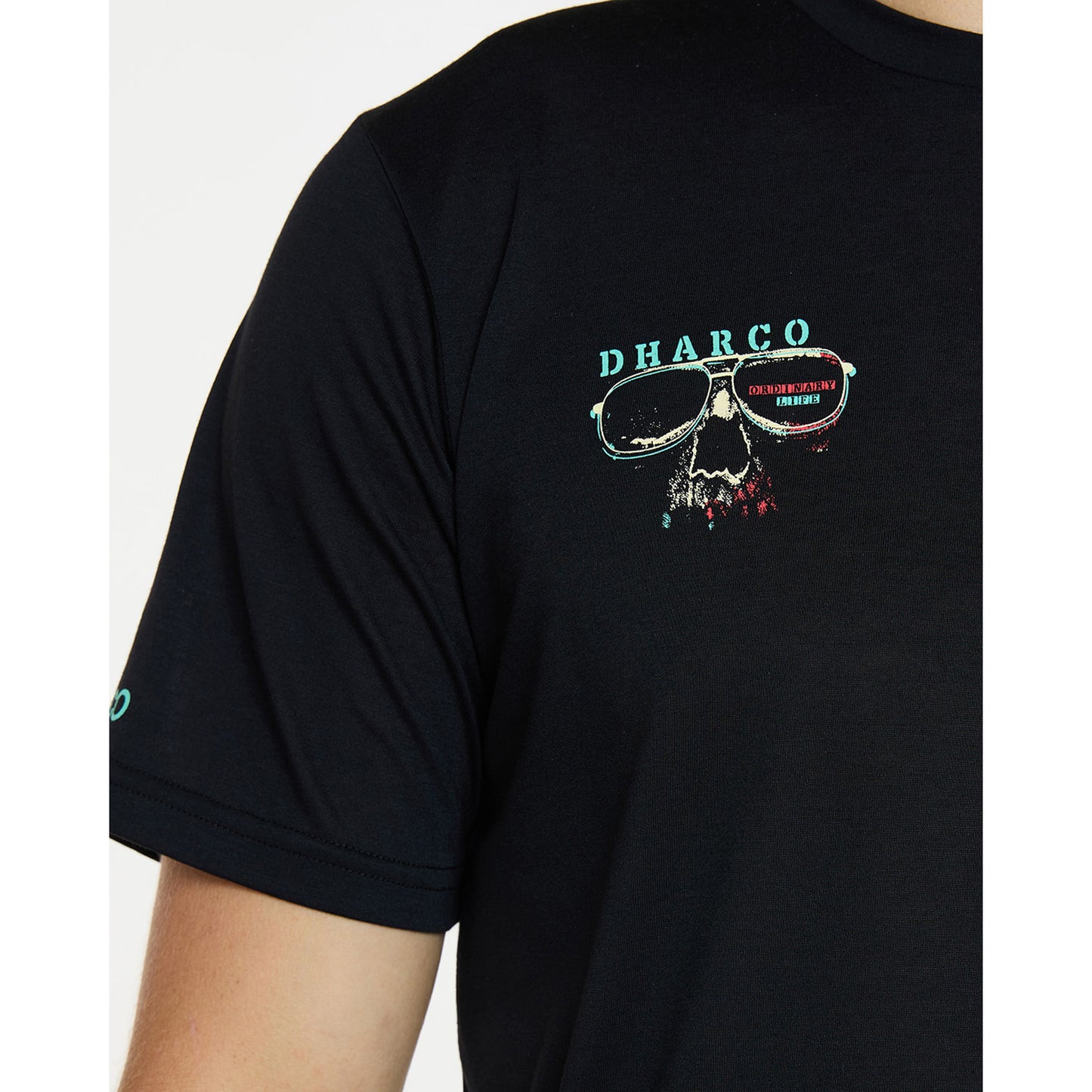 DHARCO EDDIE Short Sleeve TECH TEE Jersey Black