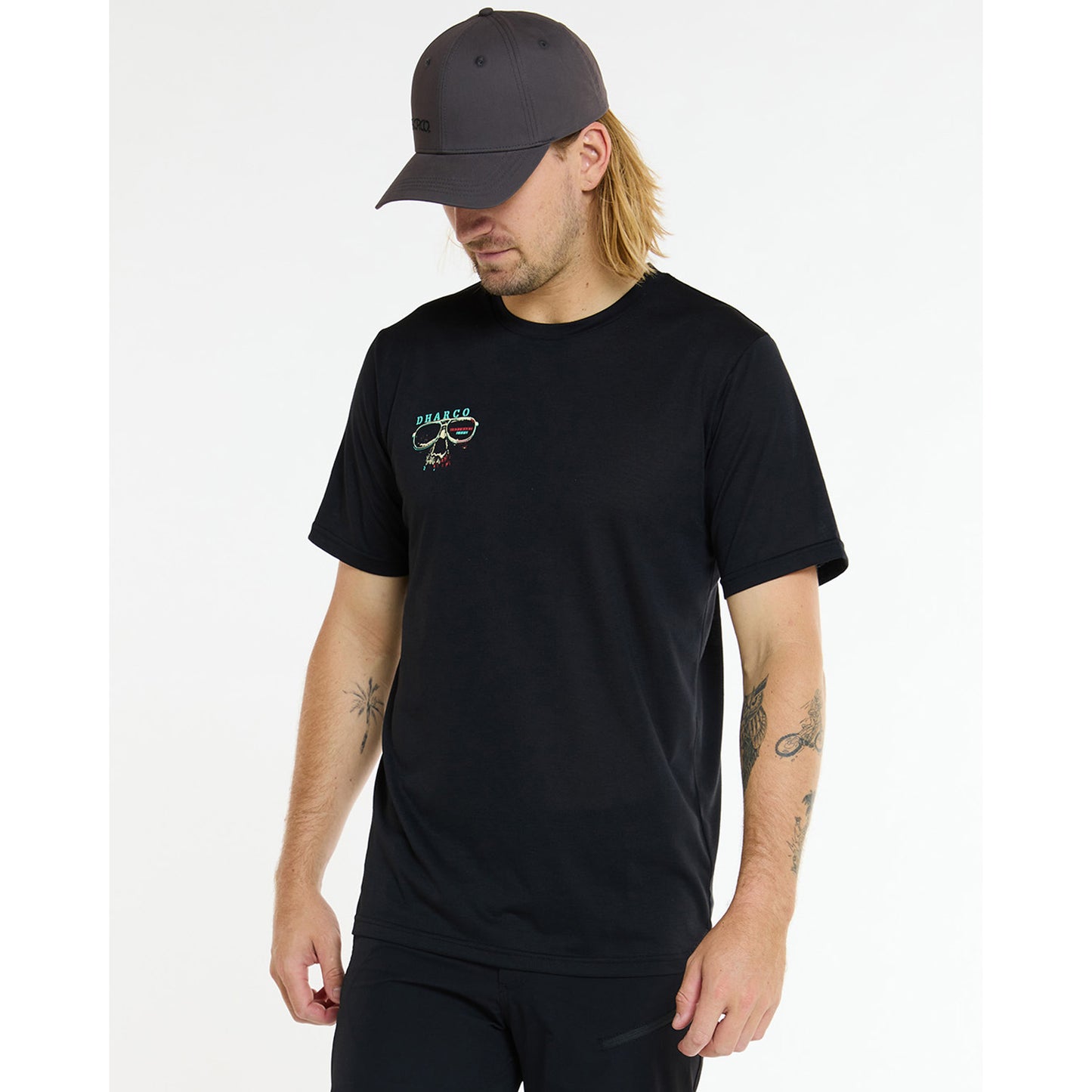 DHARCO EDDIE Short Sleeve TECH TEE Jersey Black