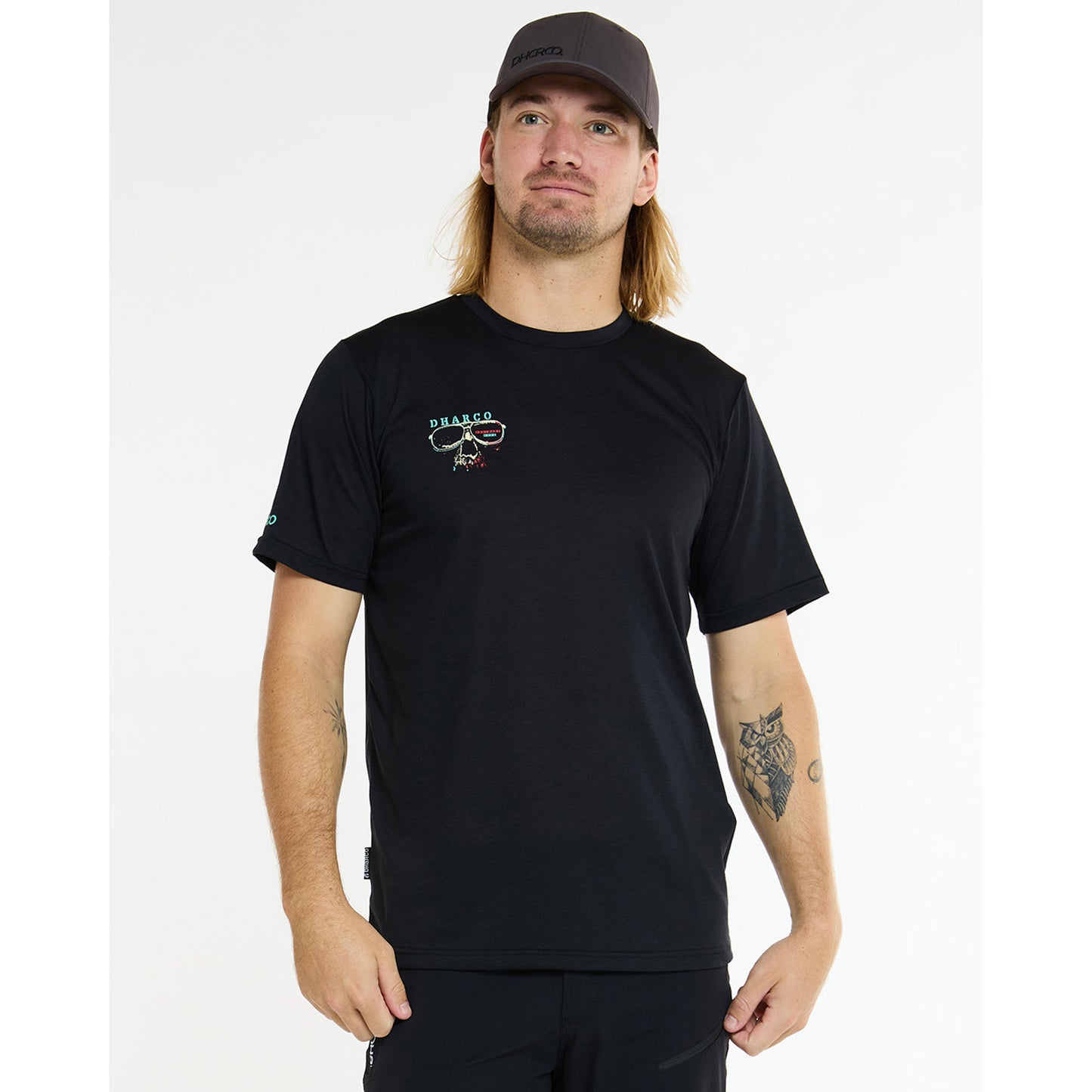 DHARCO EDDIE Short Sleeve TECH TEE Jersey Black