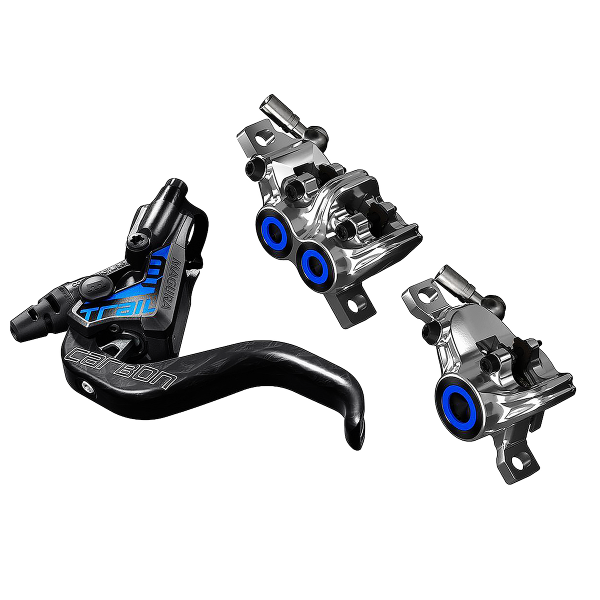 Pair of MAGURA MT TRAIL SL Discless Brakes Black/Chrome