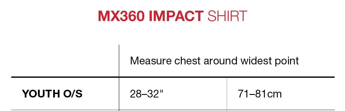 G-FORM MX-360 Children's Proetcion T-Shirt Black