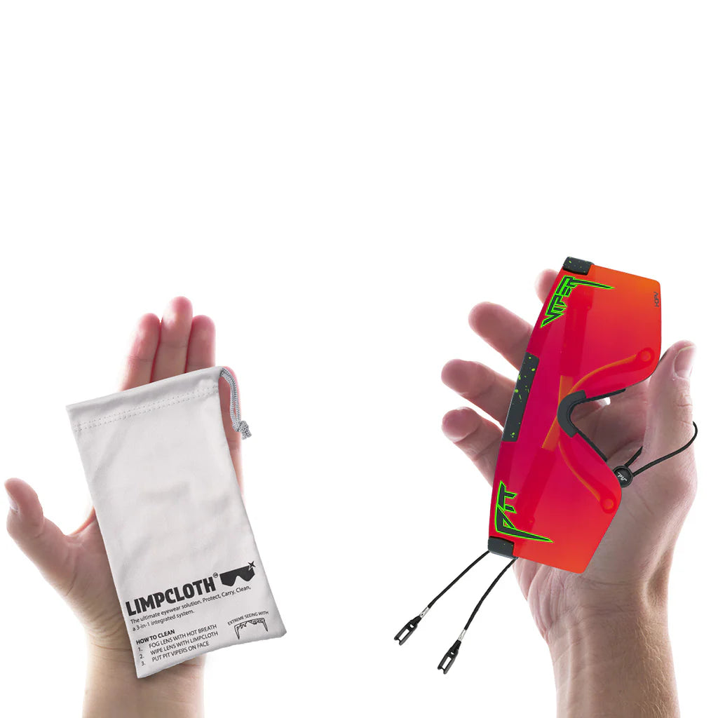 PIT VIPER THE MONSTER BULL ORIGINAL 2.0 NARROW HDPV Polarized Orange Goggles