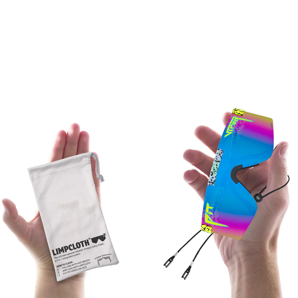 PIT VIPER THE REC BEACH ORIGINAL 2.0 NARROW HDPV Polarized Goggles Blue/Purple