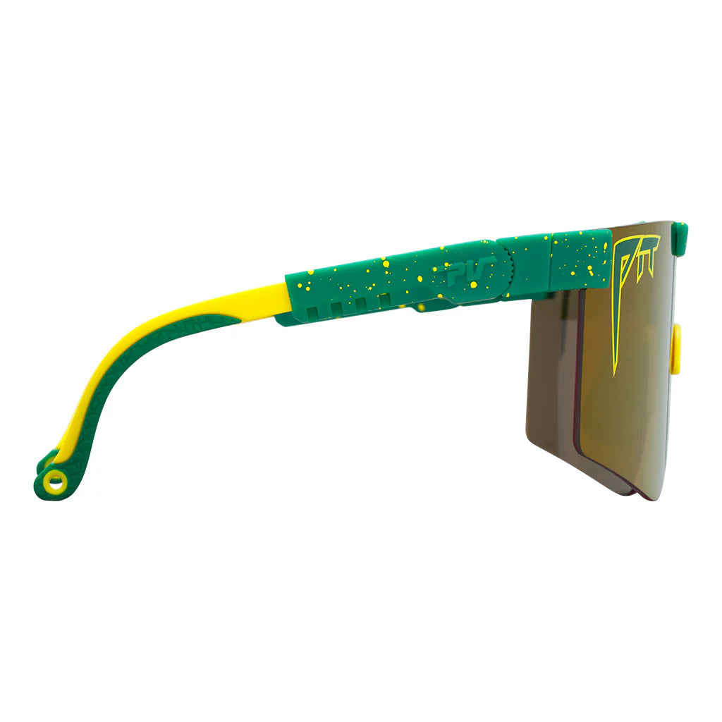PIT VIPER THE STRAYA ORIGINAL 2.0 NARROW HDPV Polarized Gold Goggles