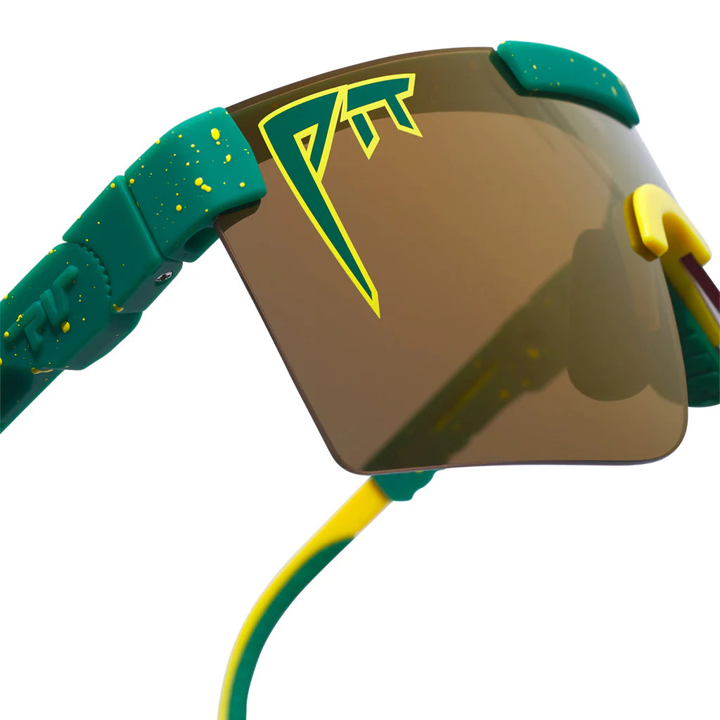 PIT VIPER THE STRAYA ORIGINAL 2.0 NARROW HDPV Polarized Gold Goggles