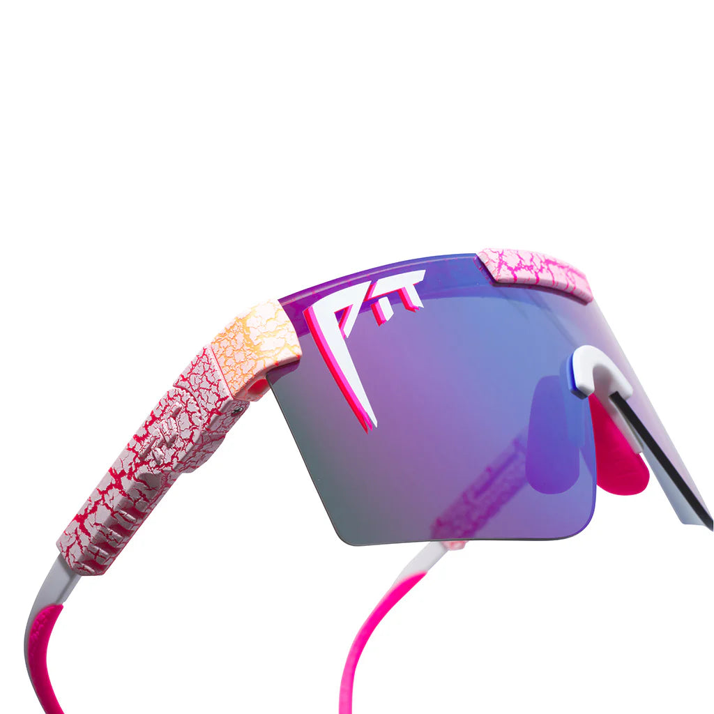 Glasses PIT VIPER THE AFTERSHOCK ORIGINAL 2.0 WIDE HDPV Polarized Blue/Purple