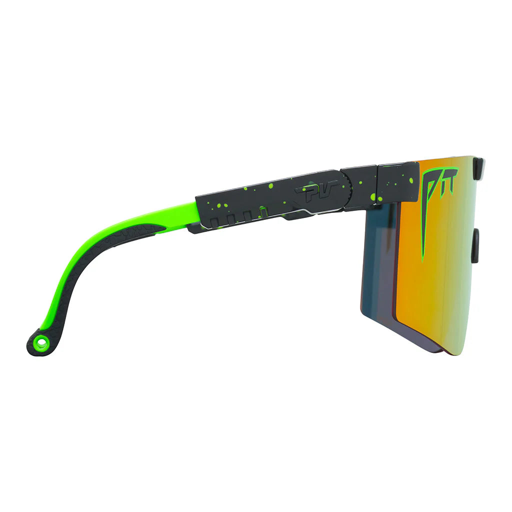 PIT VIPER THE MONSTER BULL ORIGINAL 2.0 WIDE HDPV Polarized Orange Goggles