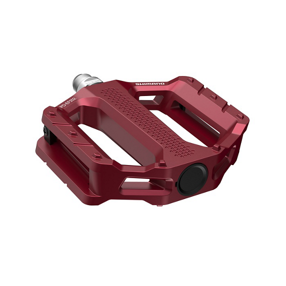 SHIMANO PD-EF202 Red flat pedals